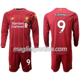 Completo Calcio Liverpool Firmino 9 Bambino Divisa Prima 2019/2020 ML